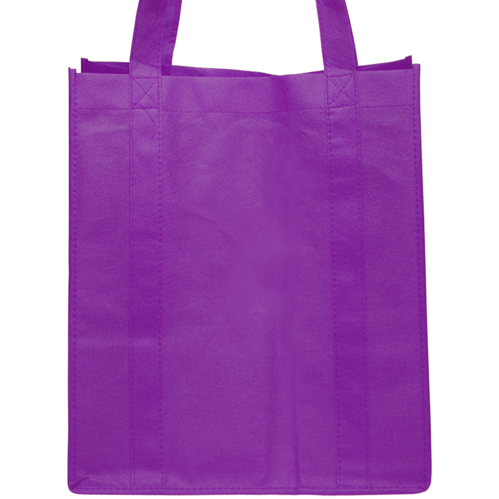 Purple color option for Reusable Grocery Tote Bags