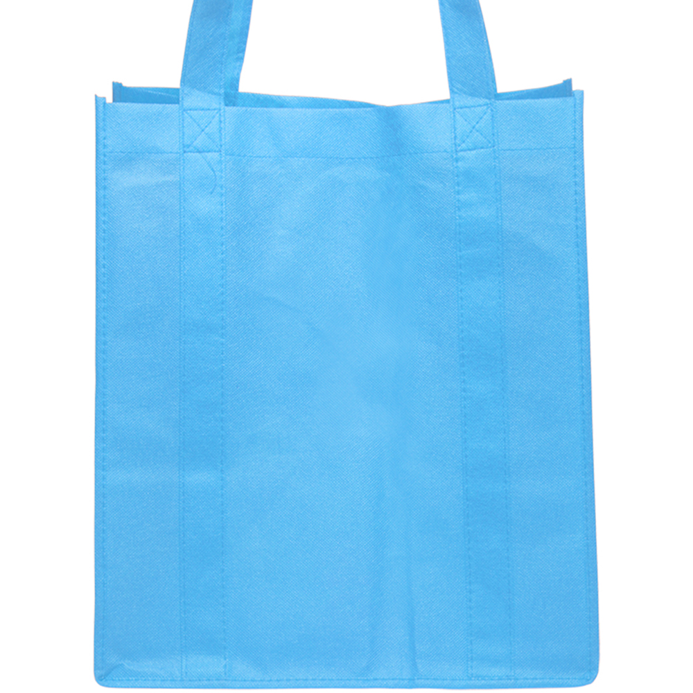 Sky Blue color option for Reusable Grocery Tote Bags