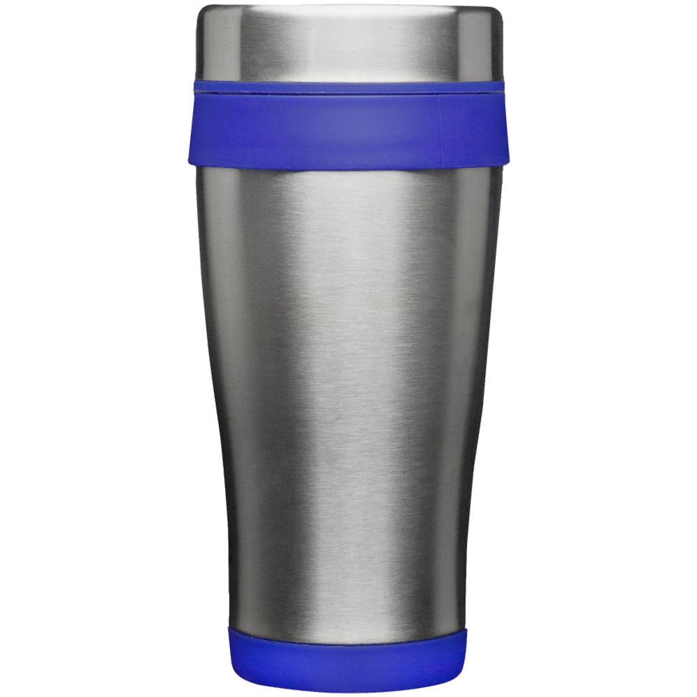 Blue color option for 16 Oz. Insulated Stainless Steel Travel Mugs