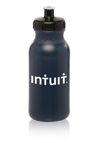 Navy Blue color option for 20 Oz. Water Bottles With Push Cap