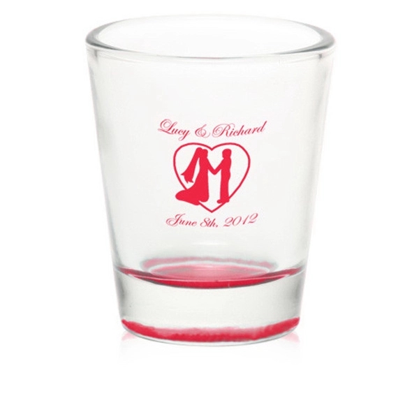 Clear color option for 1.75 Oz. Clear Glass Shot Glasses