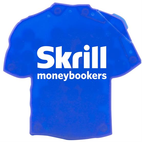 Blue color option for T Shirt Credit Card Shaped Mint Container