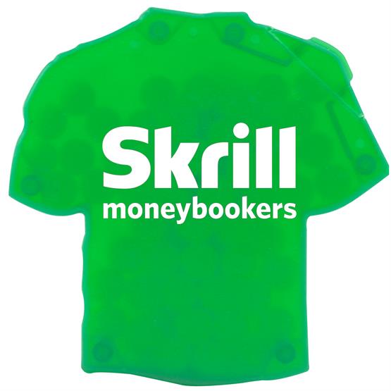 Green color option for T Shirt Credit Card Shaped Mint Container
