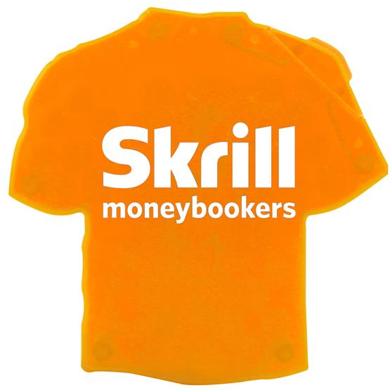 Orange color option for T Shirt Credit Card Shaped Mint Container