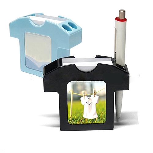 Photo of T Shirt Shape Business Card And Memo Holder