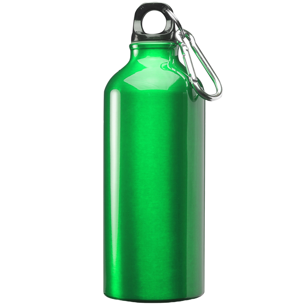 Green color option for 20 Oz. Aluminum Water Bottles