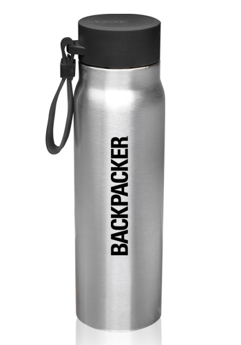 Black color option for 17 Oz. Vacuum Insulated Water Bottles With Carrying Strap