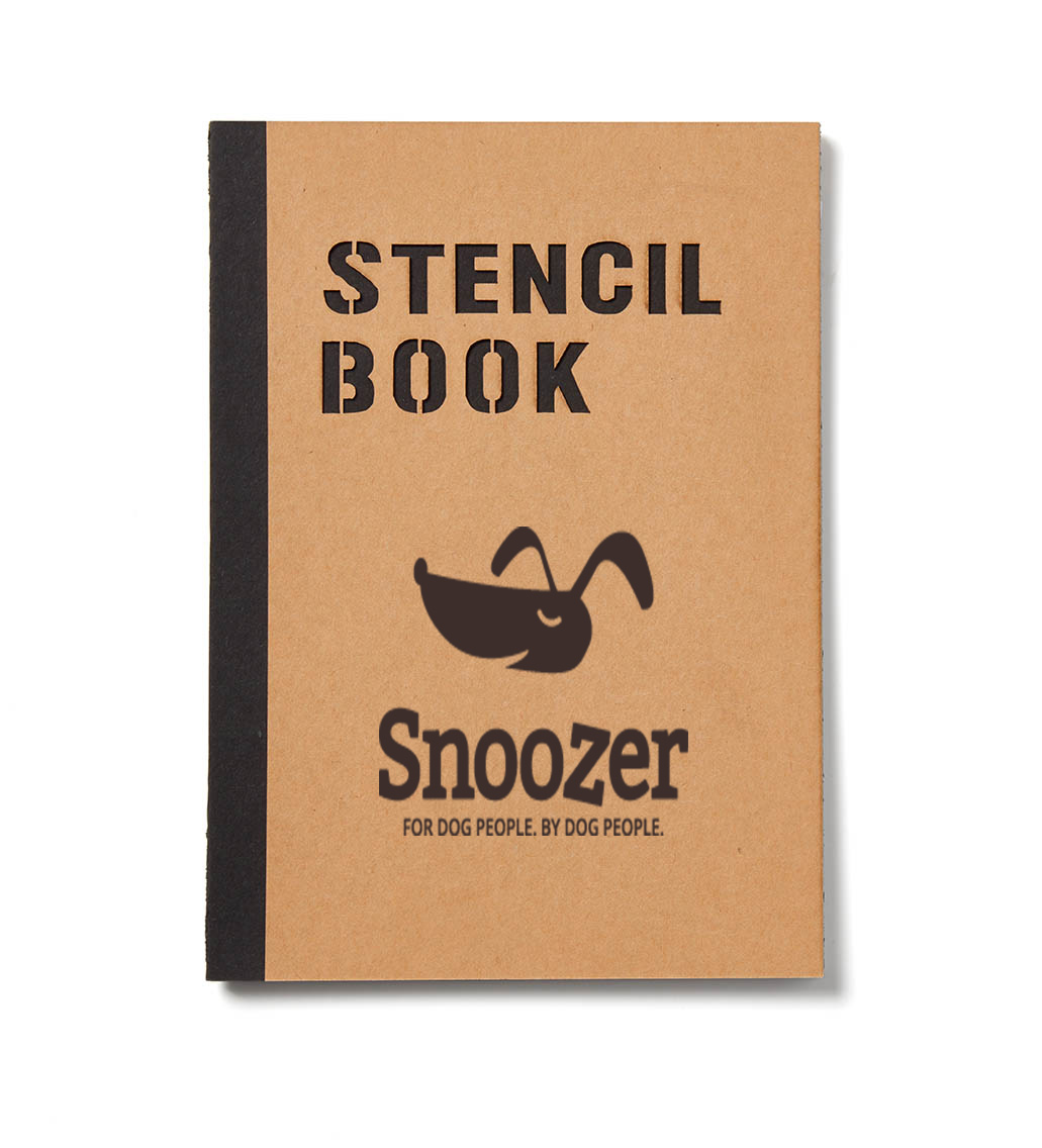 Black color option for 5 3/4" X 8 1/4" Stencil Book
