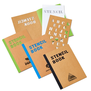 Photo of 5 3/4" X 8 1/4" Stencil Book