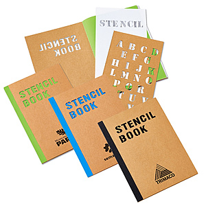 Photo of 5 3/4" X 8 1/4" Stencil Book