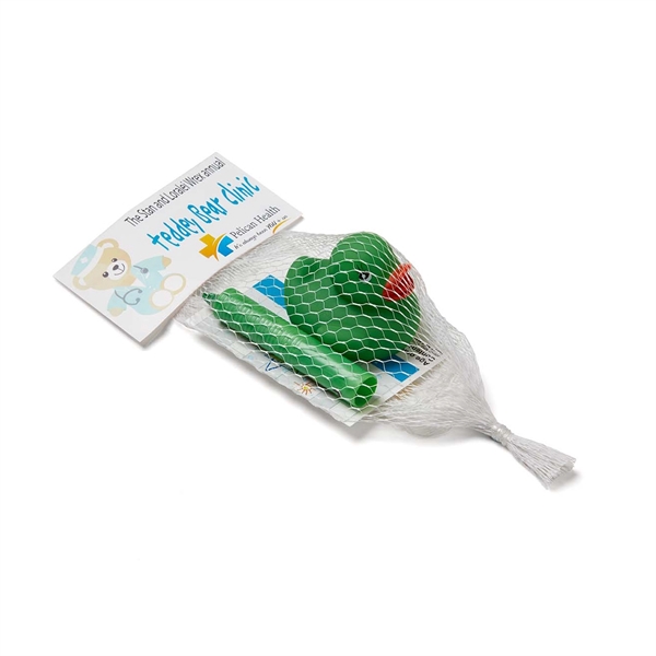 Green color option for Bathtub Crayon And Rubber Duck Set