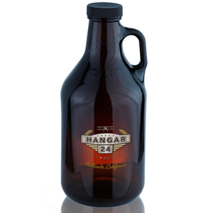 Photo of 32 Oz. Amber Glass Beer Growlers