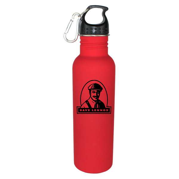 Red color option for 25 Oz. Halcyon® Stainless Quest Bottle