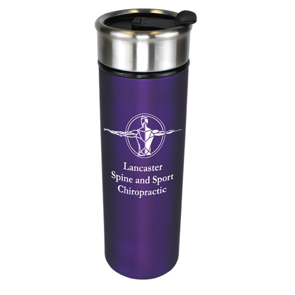 Metallic Purple color option for 16 Oz. Halcyon® Voyager Tumbler
