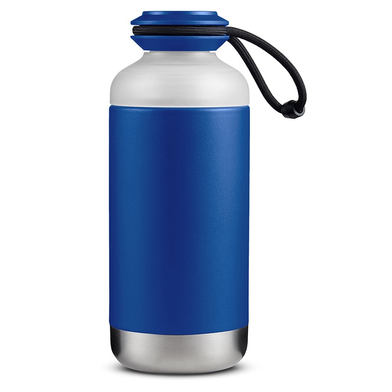 Blue Reflex color option for 16.9 Oz. Contour Vacuum Bottle With Duo Lid