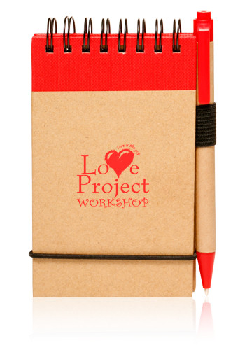 Red color option for Eco Jotters With Pen