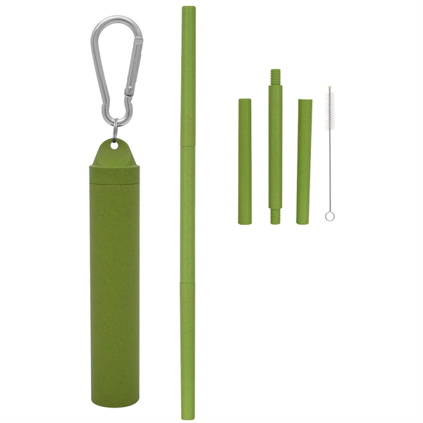 GREEN color option for Buildable Wheat Straw Kit In Travel Case