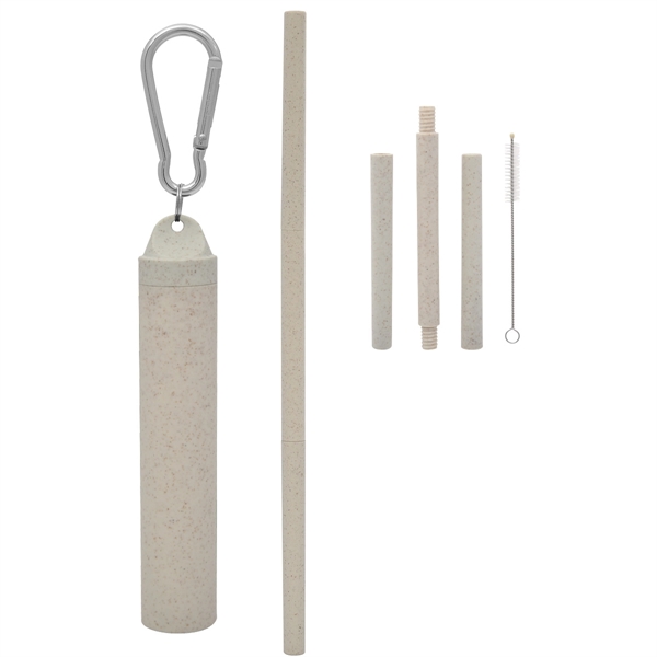 NATURAL color option for Buildable Wheat Straw Kit In Travel Case