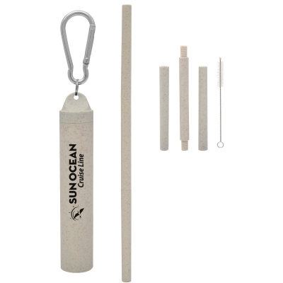 Natural color option for Buildable Wheat Straw Kit In Travel Case