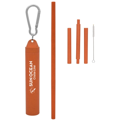 Orange color option for Buildable Wheat Straw Kit In Travel Case