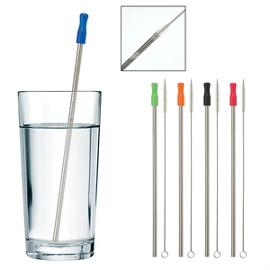 Photo of Stainless Steel Straw With Cleaning Brush