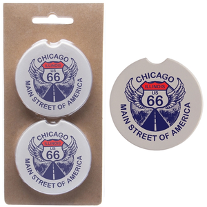 Photo of Absorbent Stone Car Coaster Set