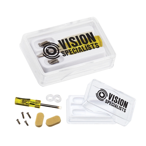 Clear-Yellow color option for Eyeglass Repair Kit