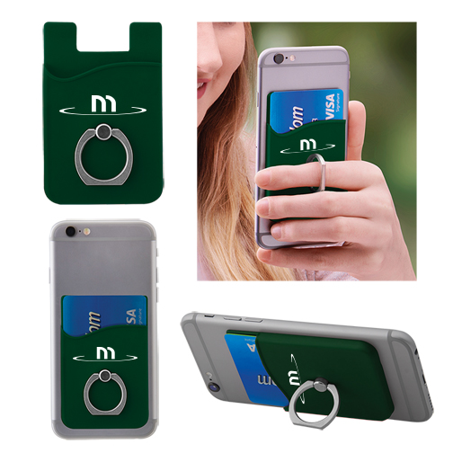 Green color option for Ring Stand Card Holder