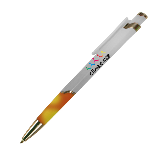 Orange To Yellow color option for Mood Grip Pen, Full Color Digital