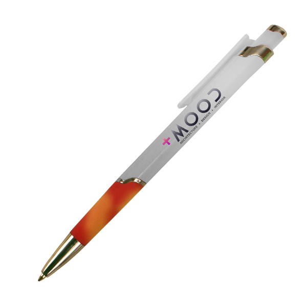Red To Orange color option for Mood Grip Pen, Full Color Digital