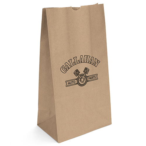 Brown Kraft color option for 12# Sos Bag