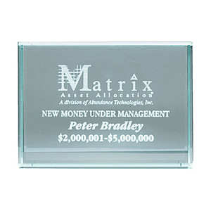 Photo of Jade Green Crystal Paperweight