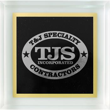 Solid Black color option for Acrylic Paperweight