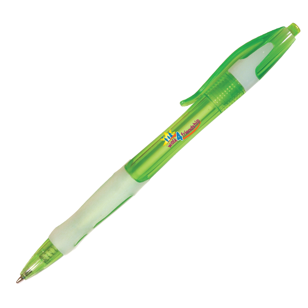 Green color option for Pacific Grip Pen, Full Color Digital