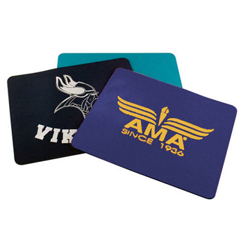 Navy color option for 1/8" Rectangle Screen Printed Mouse Pad