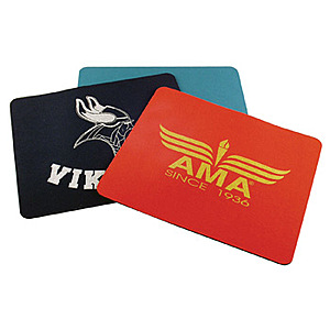 Photo of 1/8" Rectangle Screen Printed Mouse Pad