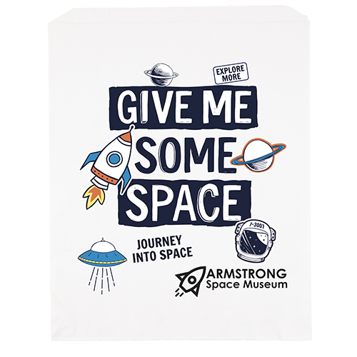 White color option for 11 X 13 ¾ Merchandise  Color Vista