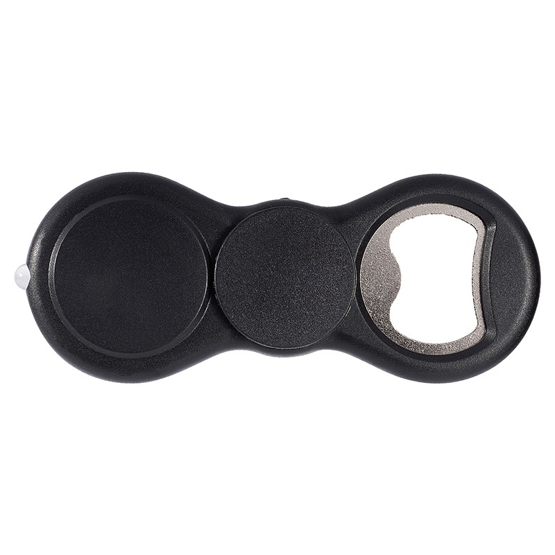 Black color option for Spinner Bottle Opener With Light