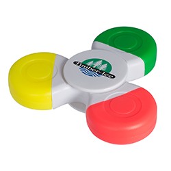 White color option for Promo Spinner®   Tri Highlighter