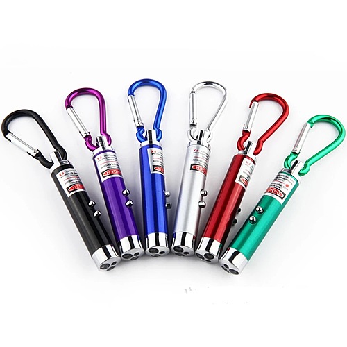 Photo of Led Keychain Flashlight / Uv Light Laser Pointer Torch