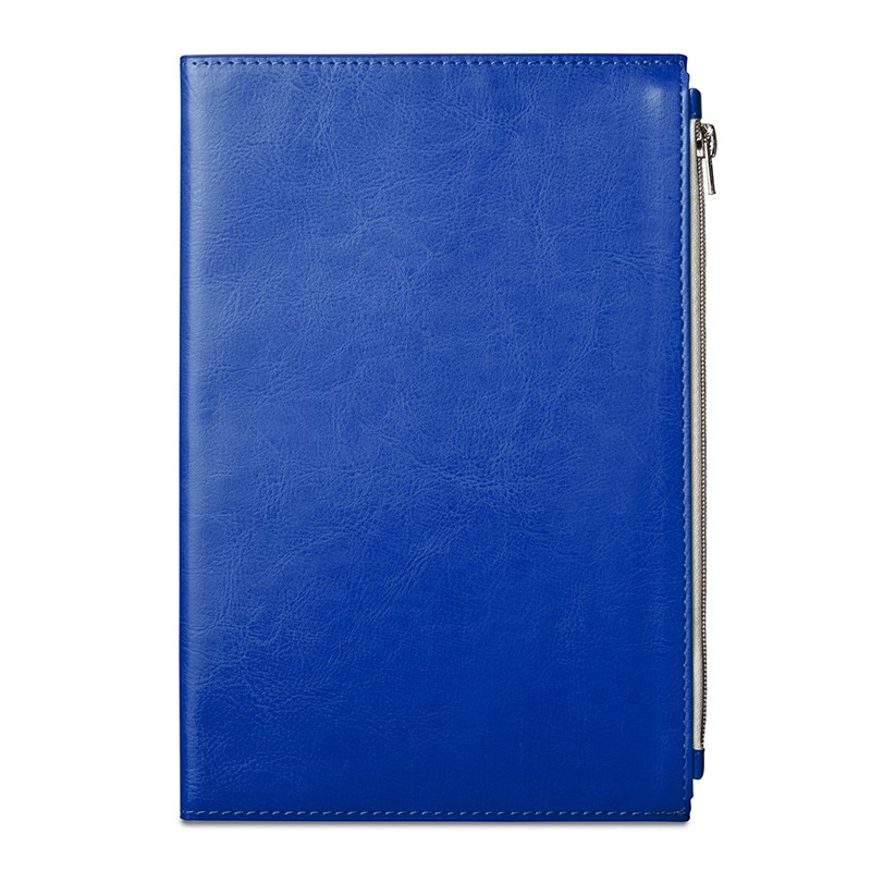 Blue Navy color option for Element Softbound Journal With Zipper Pocket