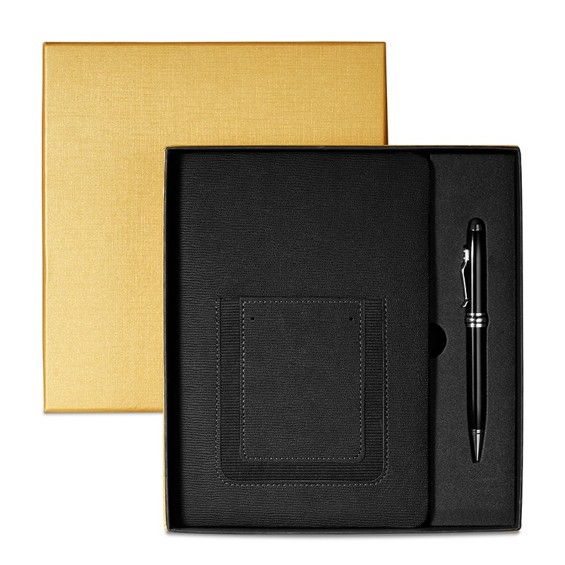 Black color option for Roma Journal & Executive Stylus Pen Set