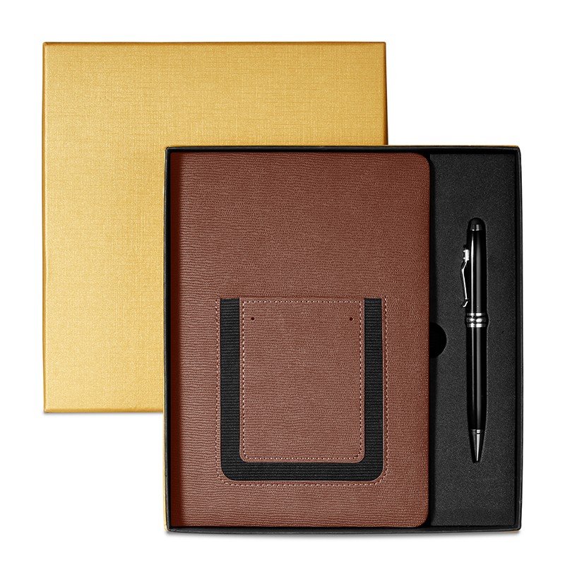 Tan color option for Roma Journal & Executive Stylus Pen Set