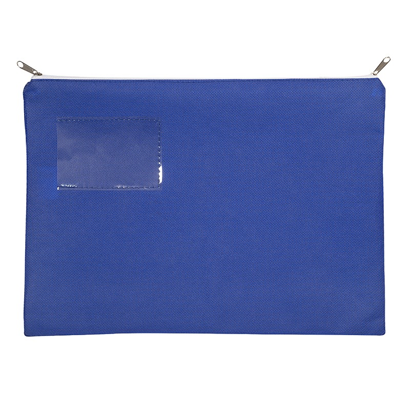 Blue Reflex color option for Letter Size Non Woven Document Folder/Envelope