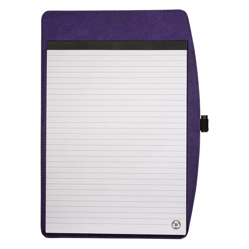 Purple color option for Meeting Notepad With Pocket