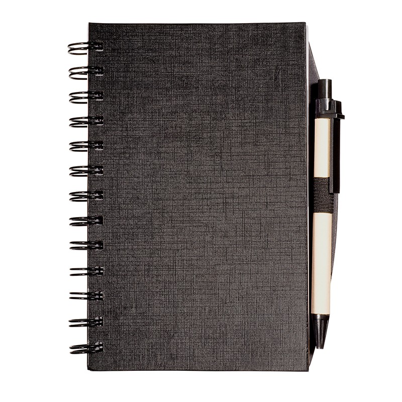 Black color option for Eco Easy Notebook/Pen Combo