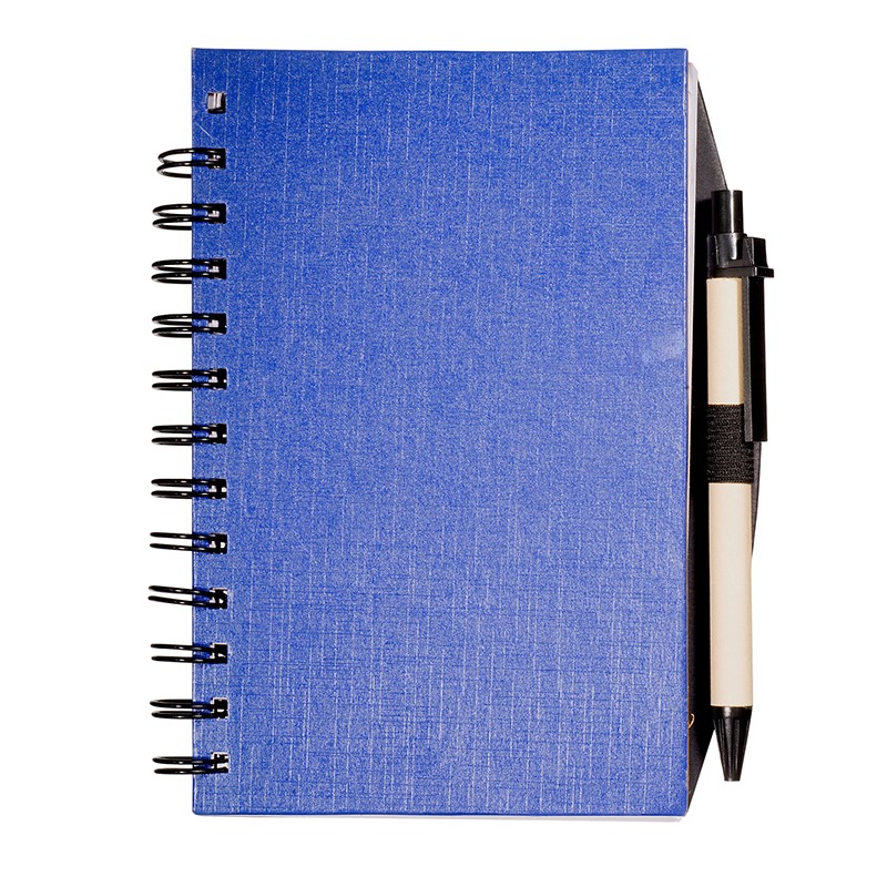Blue color option for Eco Easy Notebook/Pen Combo
