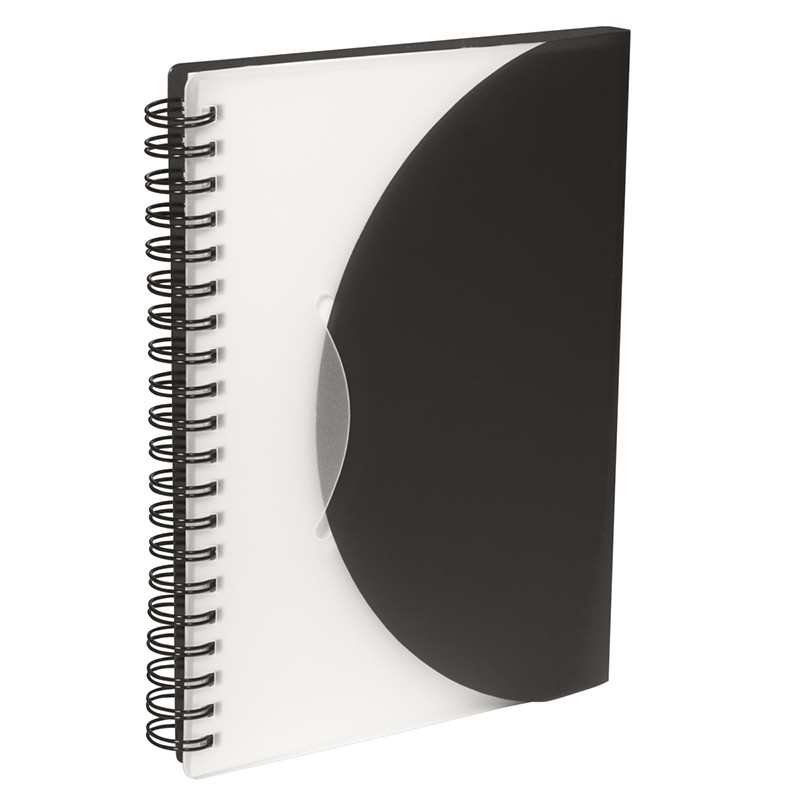 Black color option for 5" X 7" Fold 'N Close Notebook