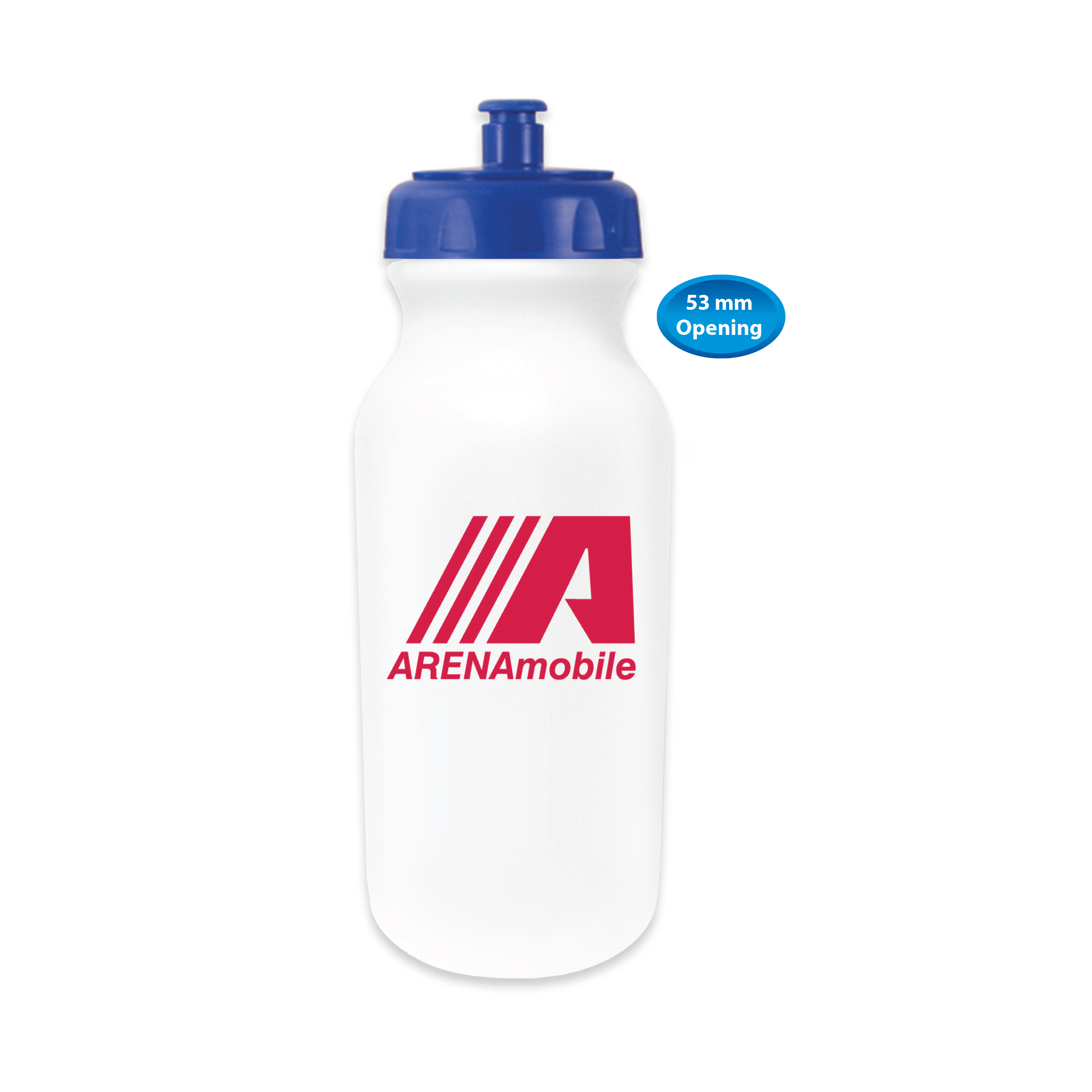 White color option for 20 Oz. Value Cycle Bottle With Push 'N Pull Cap