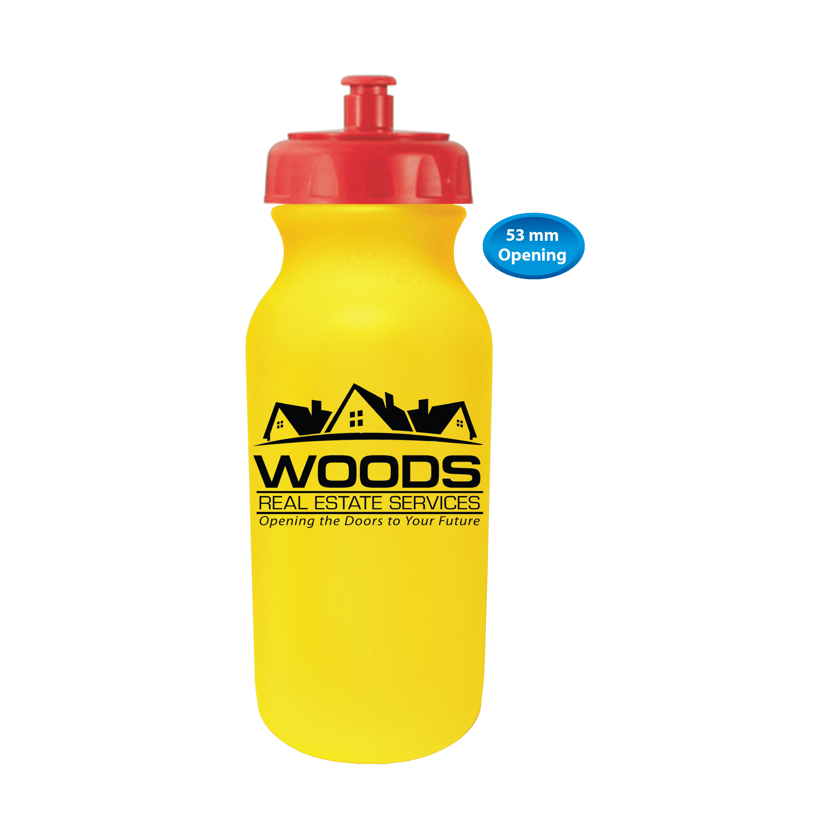 Yellow color option for 20 Oz. Value Cycle Bottle With Push 'N Pull Cap